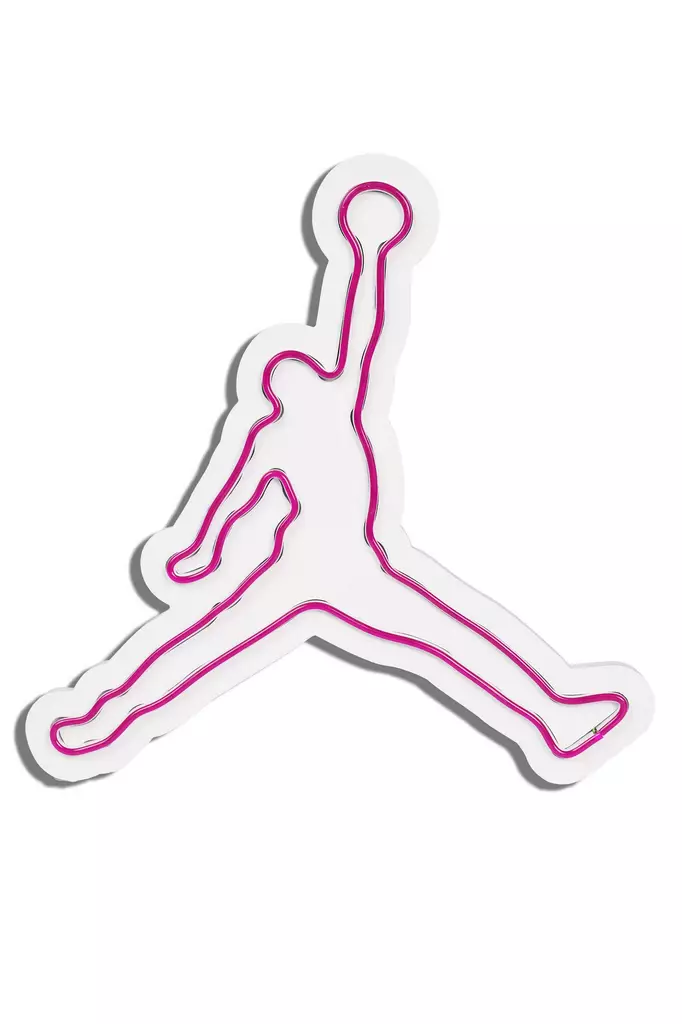 Väggdekor Plast Led Wallity Pink Plast 42x40 cm - Ljussmycken och ljusfigurer - 8683342965484 - 1