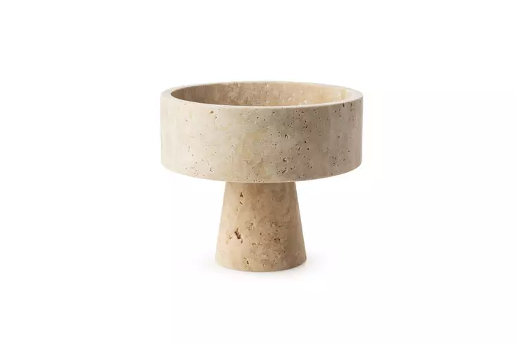 Skål, beige, 20 cm, 17 cm, elegant, hållbar, mångsidig - Serveringsfat - 8684283056224 - 1