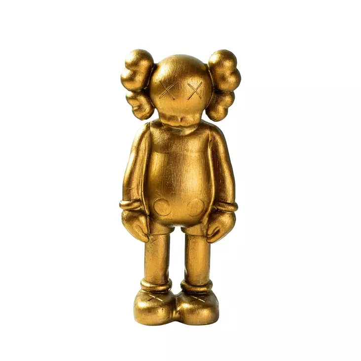 Dekorativ Objekt Aberto Design Yak051 Guld Polyester 12x26x8 cm - Dekorationer, prydnadsföremål - 8684282983934 - 1