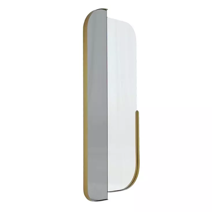 Spegel Hanah Home Day & Night Guld Mdf Metall 60x130 cm - Speglar - 8684282402404 - 1