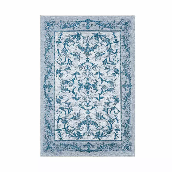 Badrumsmatta Set Mijölnir Flerfärgad 100% Polyester Halkfri Antibakteriell 50x60 cm & 60x100 cm - Badrumsmattor och våtrumsmattor - 8683342420594 - 1