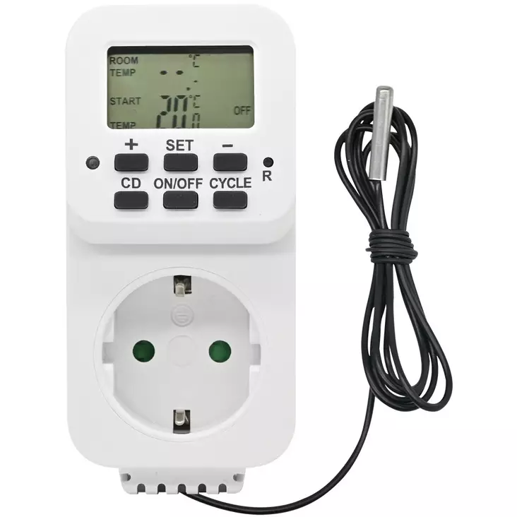 LÃ¤mpÃ¶tila-ajastin anturilla, Emax - Timers & fjärrstyrda uttag - 6418536026304 - 1