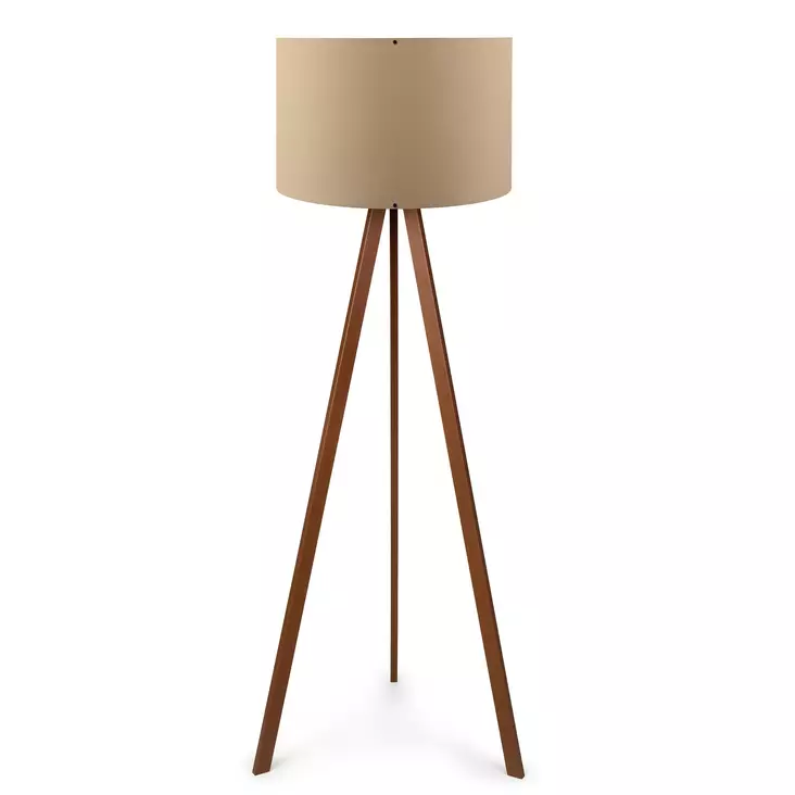 Golvlampa Opviq AYD-1531 Beige Brun MDF PVC 38 x 140 cm - Golv- och bordslampor - 8681875052534 - 1