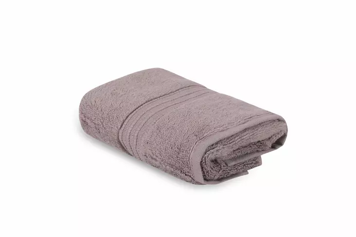 Lyxig bomullshandduk 30x50 cm - purpur, violett, 30 x 50 cm, mjuk, absorberande, elegant - Handdukar - 8681875945294 - 1