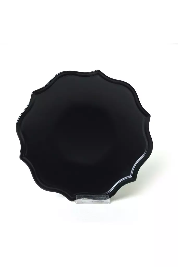 Matsservis Hermia Matt Svart Keramik 24 Delar - Serveringsfat - 8684282802594 - 1