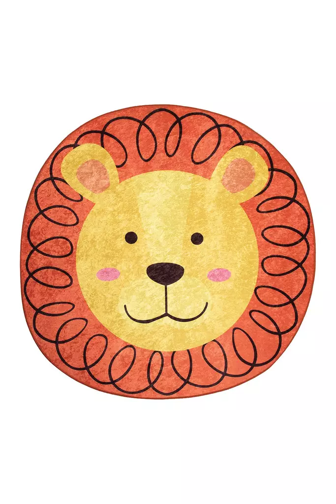 Matta Conceptum Hypnose Leon Flerfärgad Polyester 140x140 cm - Stora och medelstora mattor - 8681875386424 - 1