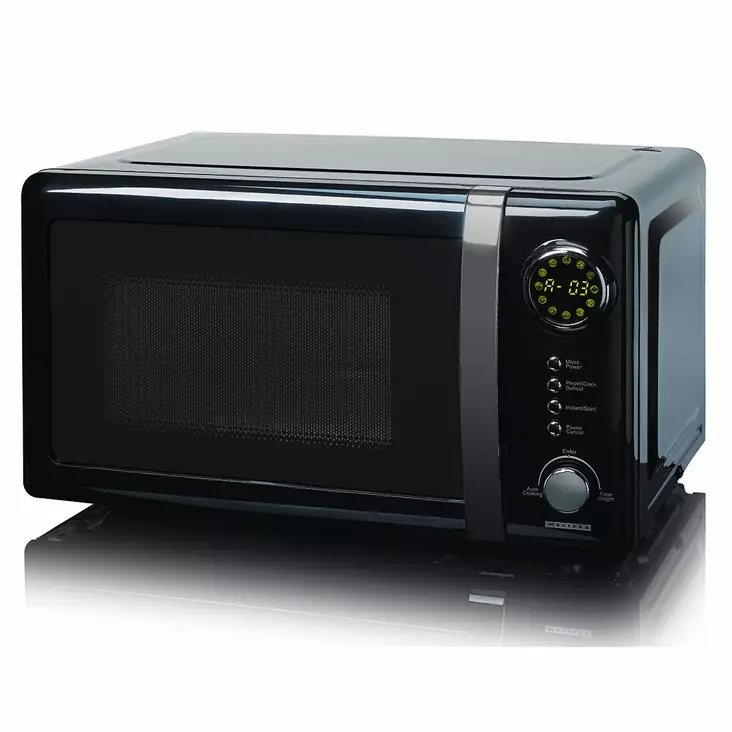 Mikrovågsugn elektronisk, 20 L 700W Svart - Mikrovågsugnar - 8711902082644 - 1