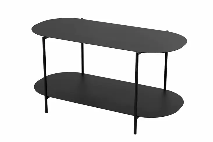Soffbord Hanah Home Shb014 Svart Metall 100x45x51 cm - Soffbord - 8684283715114 - 1