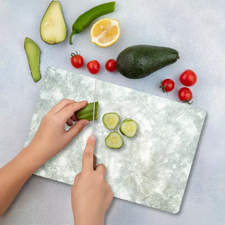 Skärbräda Hermia Flerfärgad Glas 20x30 cm - Köksredskap - 8684283728534 - 1