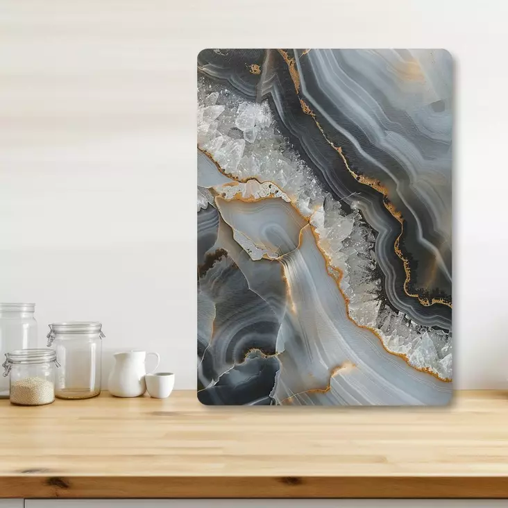 Skärbräda Hermia Flerfärgad Glas 20x30 cm - Köksredskap - 8684283724154 - 1