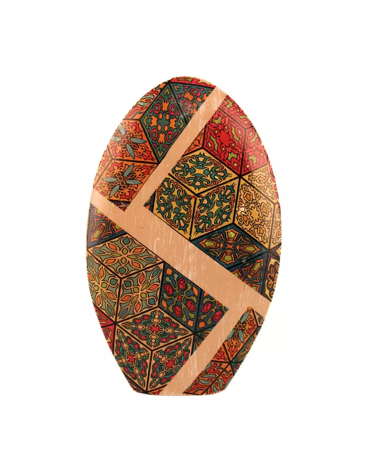 Dekorativ Objekt Aberto Design YL617 Flerfärgad Keramik 17x27 cm - Dekorationer, prydnadsföremål - 8684283417704 - 1