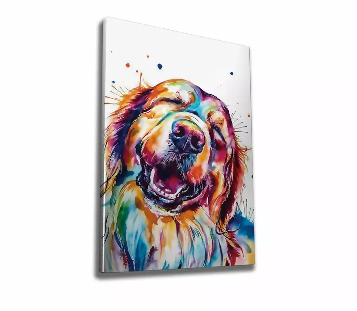 Canvastavla Wallity Flerfärgad Bomull/Polyester 50x70 cm - Tavlor och ramar - 8683342996594 - 1