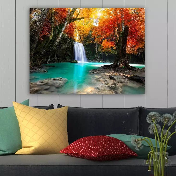 Canvastavla Wallity Flerfärgad Canvas 70x100 cm - Tavlor och ramar - 8682870218314 - 1