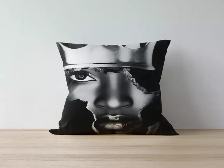 Kuddfodral Aberto Design A1034 Flerfärgad Polybomull 43x43 cm - Prydnadskuddar - 8682870194144 - 1