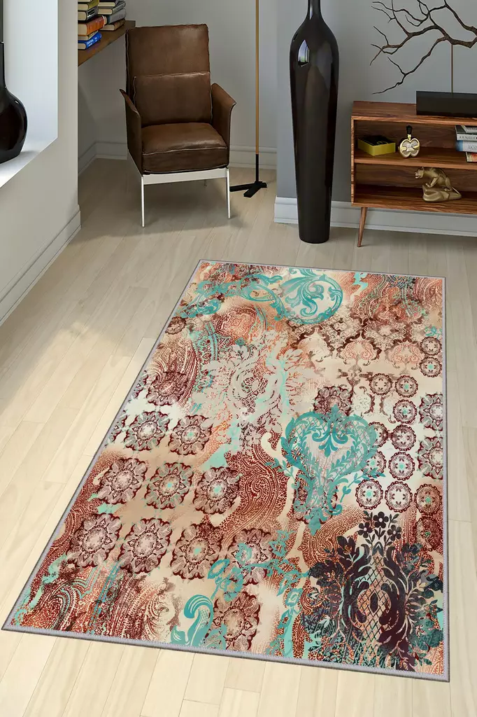 Matta Conceptum Exfab305 Flerfärgad Polyester 160x230 cm - Stora och medelstora mattor - 8681875929744 - 1