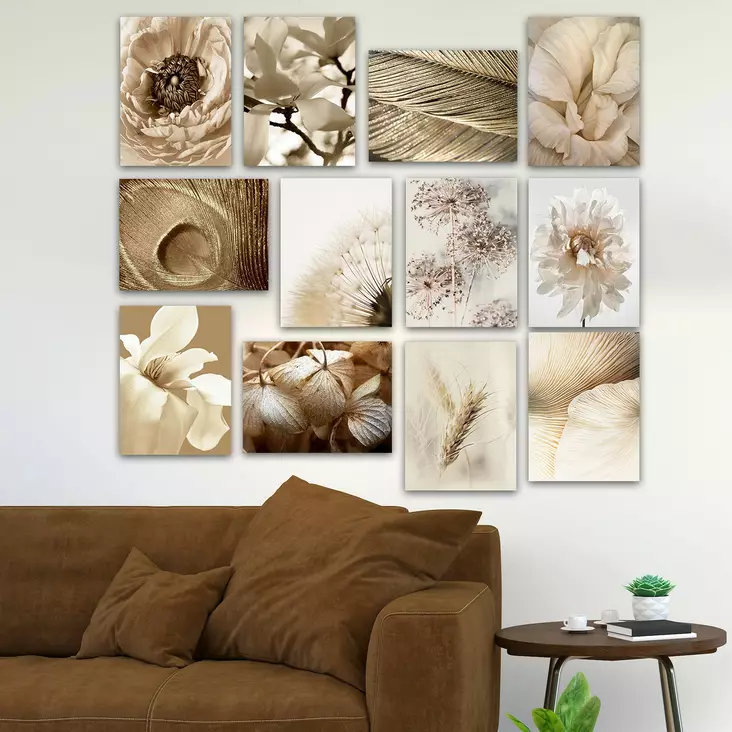 MDF-tavla Wallity Flerfärgad MDF 20x15 cm 12 Delar - Tavlor och ramar - 8682870682474 - 1