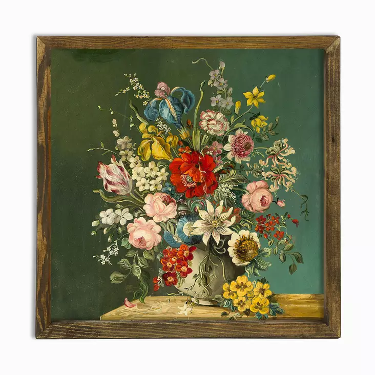Inramad MDF-tavla Wallity Flerfärgad MDF 50x50 cm - Tavlor och ramar - 8681875149104 - 1