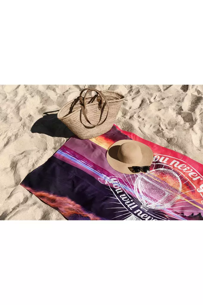 Strandhandduk Mijölnir Flerfärgad Mikrofilament 70x130 cm - Handdukar - 8684282666004 - 1