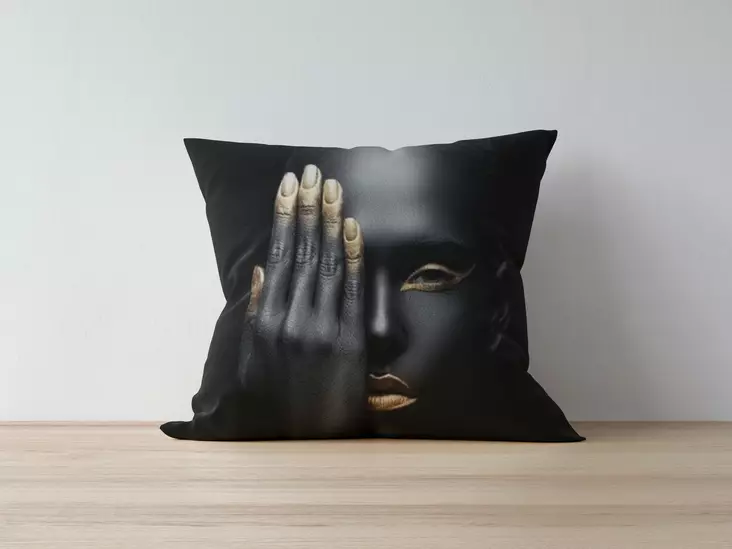 Kuddfodral Aberto Design A1176 Flerfärgad Polybomull 43x43 cm - Prydnadskuddar - 8682870195554 - 1