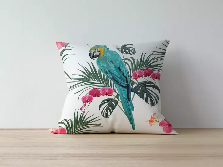 Kuddfodral Aberto Design A1189 Flerfärgad Polybomull 43x43 cm - Prydnadskuddar - 8682870195684 - 1