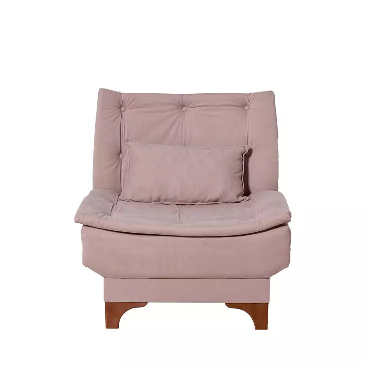 Öronlappsfåtölj Atelier del Sofa Kelebek Rock Tyg 75x85x90 cm - Fåtöljer - 8681875598094 - 1