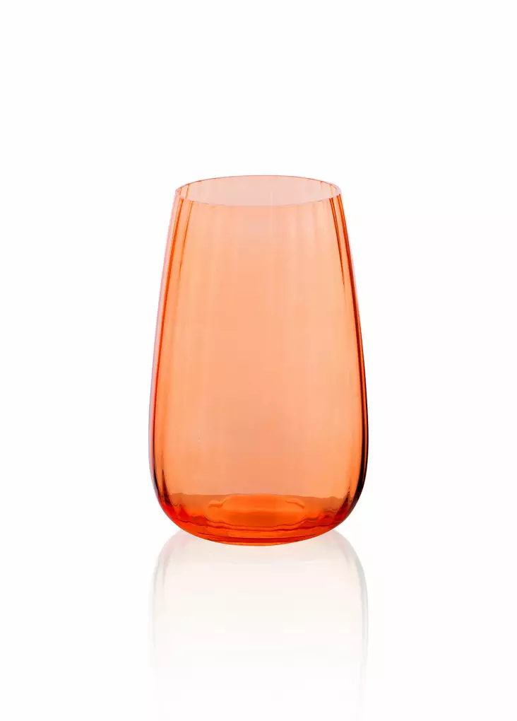 Glas Hermia Orange Glas 600 ml - Dricksglas - 8684283559244 - 1