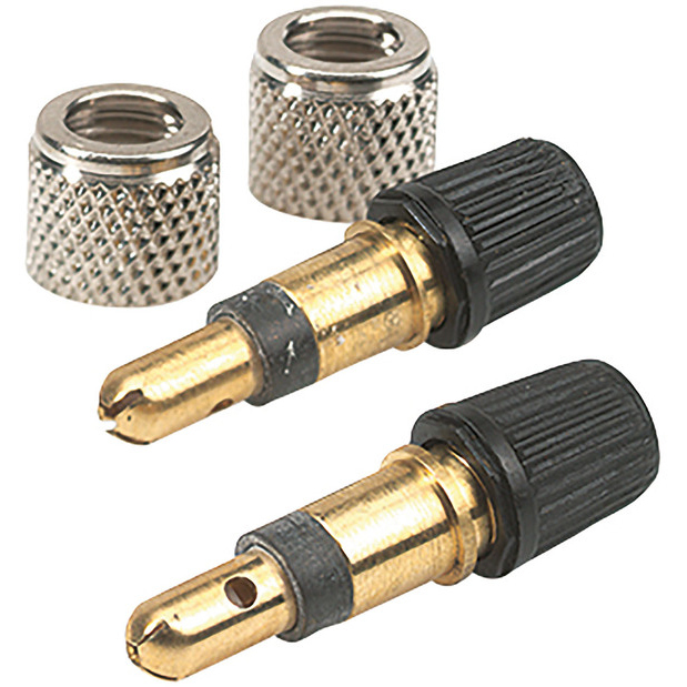 Patentventiler 2 st + fästen - Cykeltillbehör och reservdelar - 4009208052374 - 1