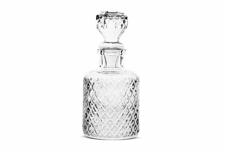 Flaska, transparent, 11 x 11 x 27,5 cm / 1250 ml, tålig, säker - Serveringsfat - 8684283561674 - 1