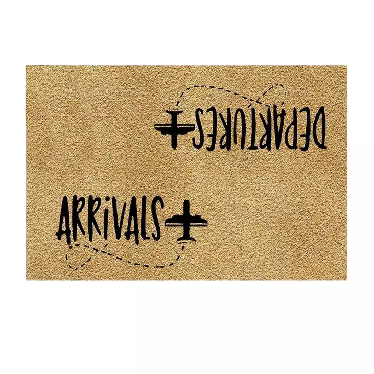 Dörrmatta Conceptum Hypnose Airport Flerfärgad PVC 40x60 cm - Dörrmattor och skrapmattor - 8682870508224 - 1