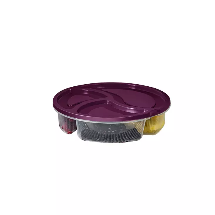 Förvaringslåda Set Hermia Lila Plast 4 Delar - Plastlådor och förvaringslådor - 8684282831914 - 1