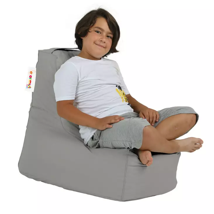 Sittsäck Atelier del Sofa Bingo Kids Fume Polyester 40x65 cm - Saccosäckar - 8683743038954 - 1