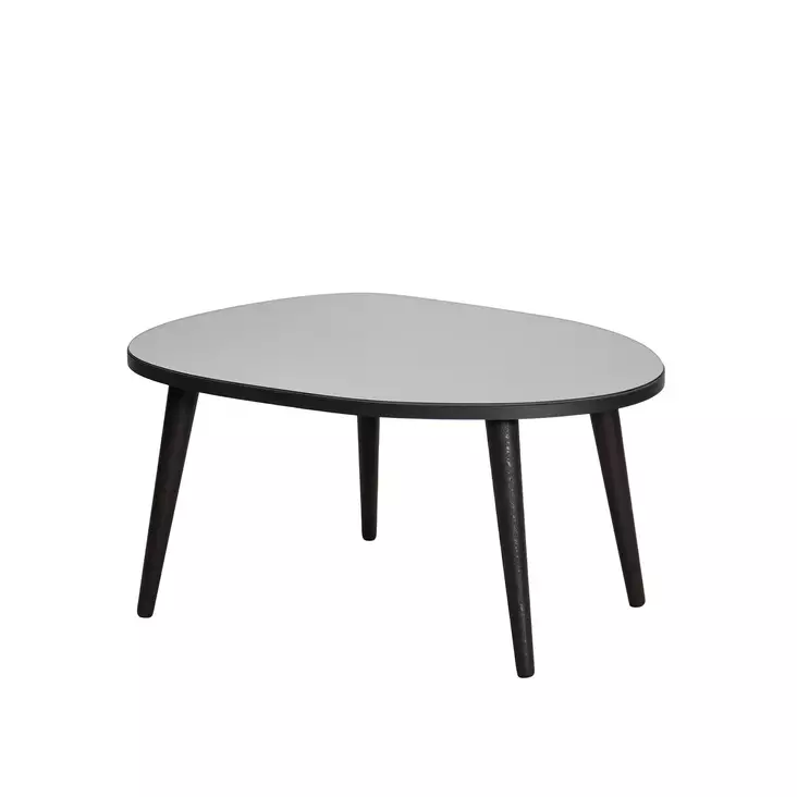 Soffbord Hanah Home Gusto Svart Härdat Glas Spånskiva 75x38x55 cm - Soffbord - 8683742112204 - 1