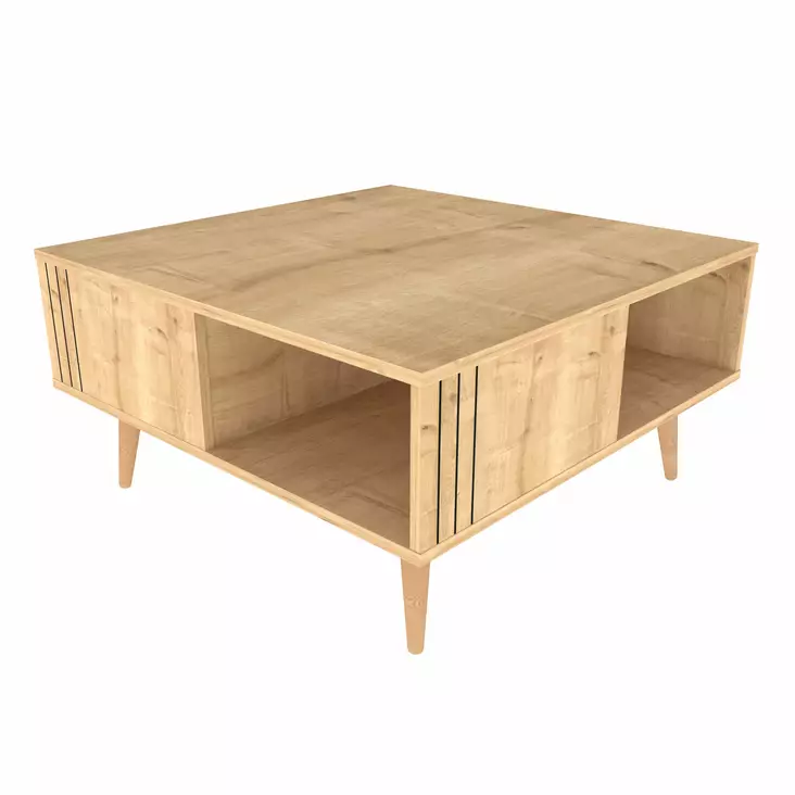 Soffbord Hanah Home Ronas Ek Spånskiva 89,6x89,6x46,5 cm - Soffbord - 8683743118014 - 1