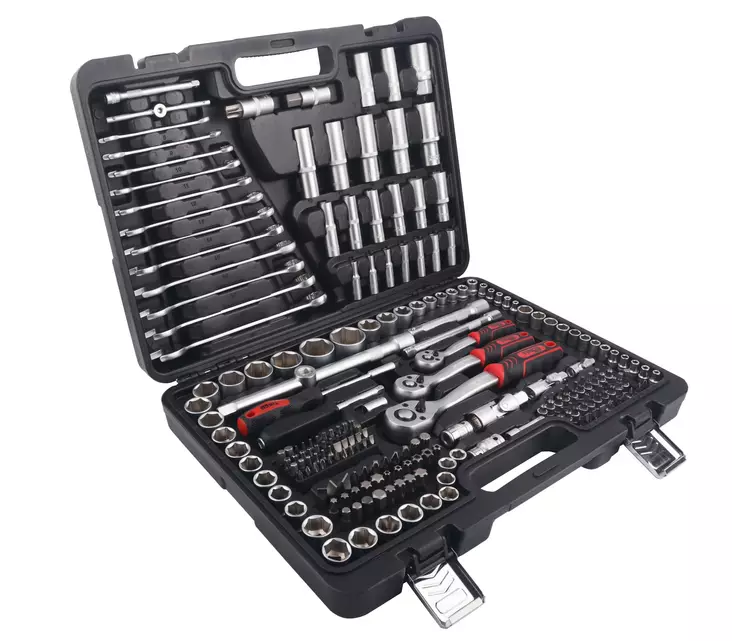 Timco hylsnyckelsats med 216 delar - Hylsnyckelsatser - 6438014417134 - 1