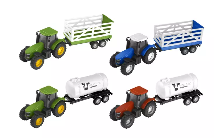 Traktori ja peräkärry Teamsterz - Traktorer och arbetsmaskiner - 5050837230014 - 1