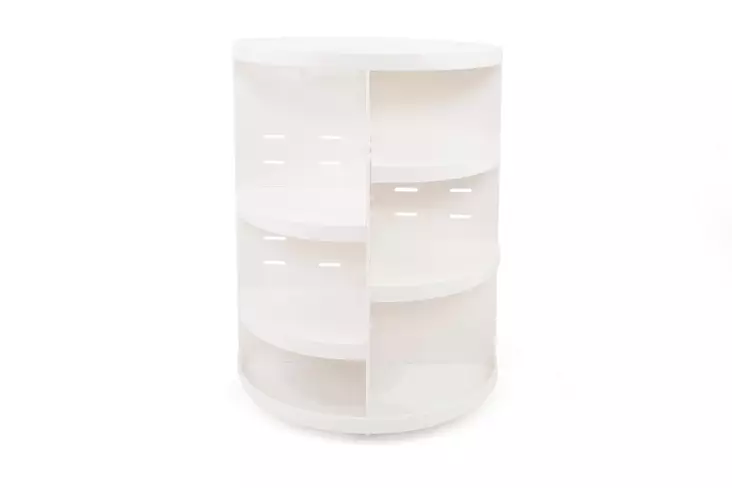 Sminkorganisatör Hermia Vit Plast 23x23 cm - Sminkverktyg - 8683342483544 - 1