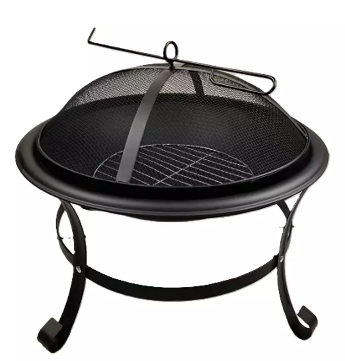 Hornet Premium Eldstad 54cm - Med Gnistgaller & Eldgaffel - Trädgårdsgrillar och eldstäder - 6438168120614 - 1