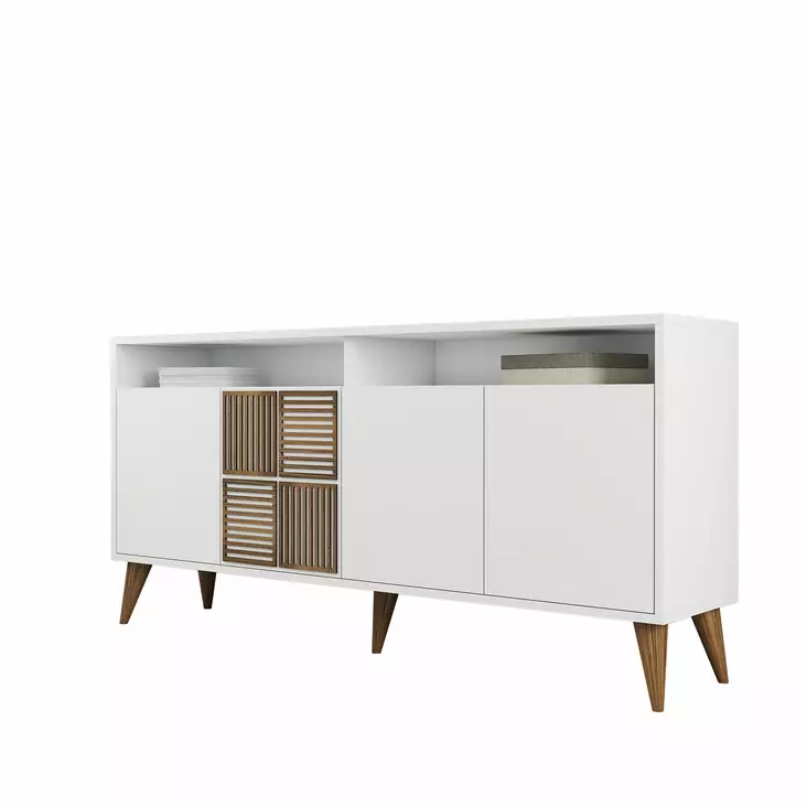 Konsolbord Hanah Home Milan 160 Vit Spånskiva 160x78x35 cm - Byråer och skåp - 8683743027934 - 1
