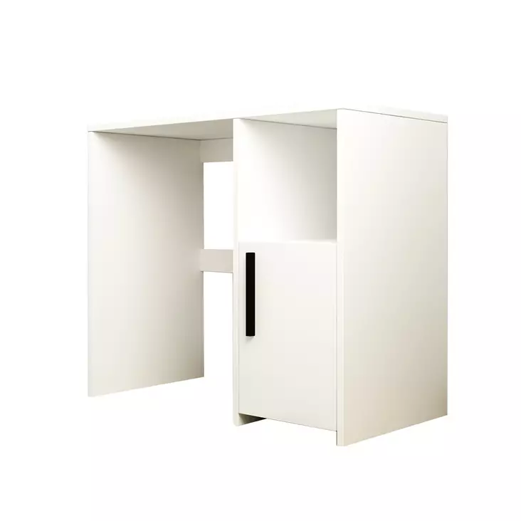 Skrivbord Hanah Home Kuzey Vit Spånskiva 90x77,8x45 cm - Skrivbord - 8684282353324 - 1