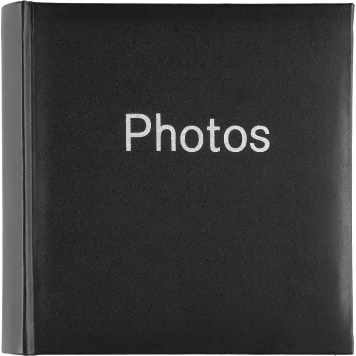 Valokuva-albumi 200 musta - Kartor och mappar - 6410416420004 - 1