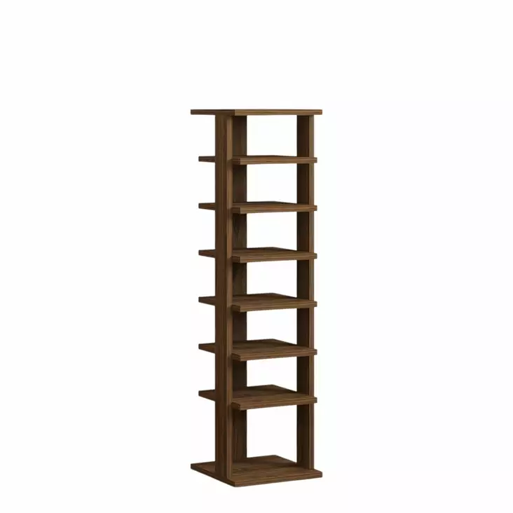 Skoskåp Hanah Home Ayka Valnöt Spånskiva 29,6x110x29,6 cm - Skoskåp - 8684283803484 - 1