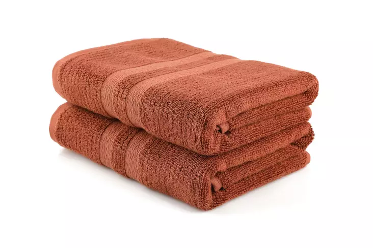 Badrumshandduk Set Mijölnir Mörkbrun 60% Bambu 40% Bomull 75x150 cm 2 Pieces - Handdukar - 8684282253914 - 1