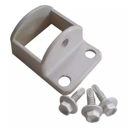 Green Land Garden element fästen 4 st, vit - Staket och stängselnät - 6438014340395 - 1