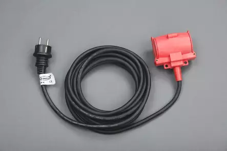 Jatkojohto 2-os 5 m H05RR-F 3 x 1,5 - Utomhusförlängningssladdar - 6438140274205 - 1