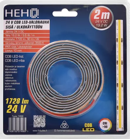 Led-nauha Cob 2 m 24 V - Ljusslingor - 6438152074985 - 1
