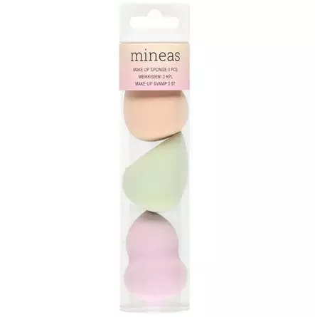 Sminksvampsset i tub, 3 st från Mineas - Sminkverktyg - 6410416353975 - 1