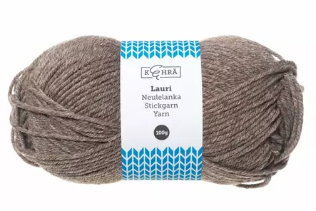 Sukkalanka Lauri 100g ruskea - Trådar och sybehör - 6410412714435 - 1