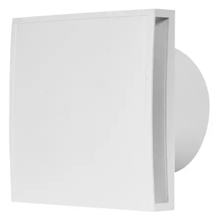 Poistopuhallin 100 mm neli=C3=B6 valkoinen - Fläktar - 4750492008805 - 1