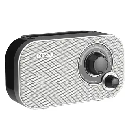 Radio valkoinen Denver TR-51 - Radioapparater - 5706751052385 - 1