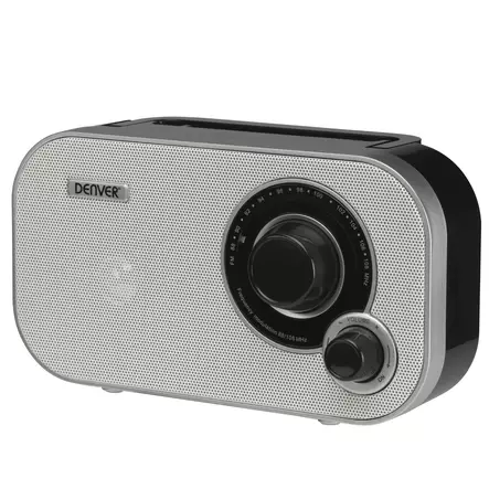 Radio valkoinen Denver TR-51 - Radioapparater - 5706751052385 - 2